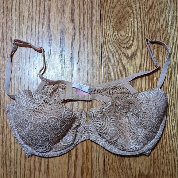 🧡 Victoria's Secret Very Sexy without Padding Nude Bra - Picture 1 of 4